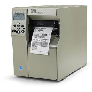 原廠全新進口品牌Zebra斑馬牌105SL Plus 工業型條碼標籤機不乾膠熱感/熱轉式