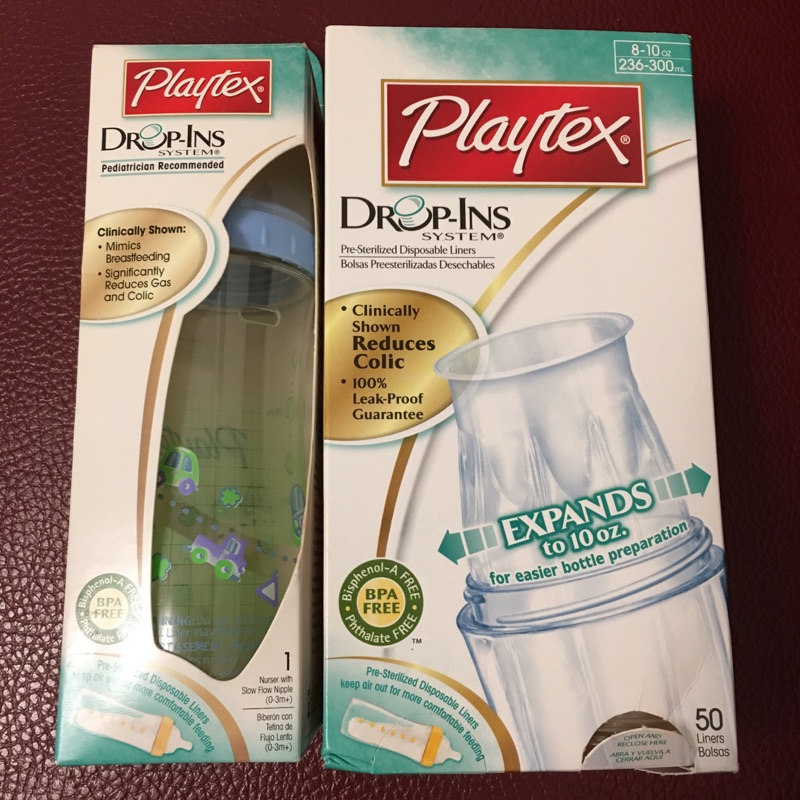 Playtex 拋棄式奶瓶