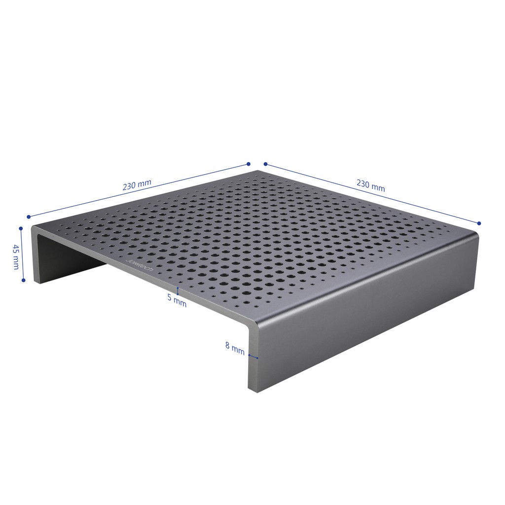 Jokitech 鋁合金螢幕支架 螢幕增高支架 顯示器支架 iMac支架 螢幕增高架 螢幕架 電腦架 散熱架 深空灰