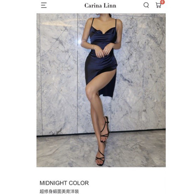 ⚠️徵 Carina Linn 圖片這件洋裝 Midnight color