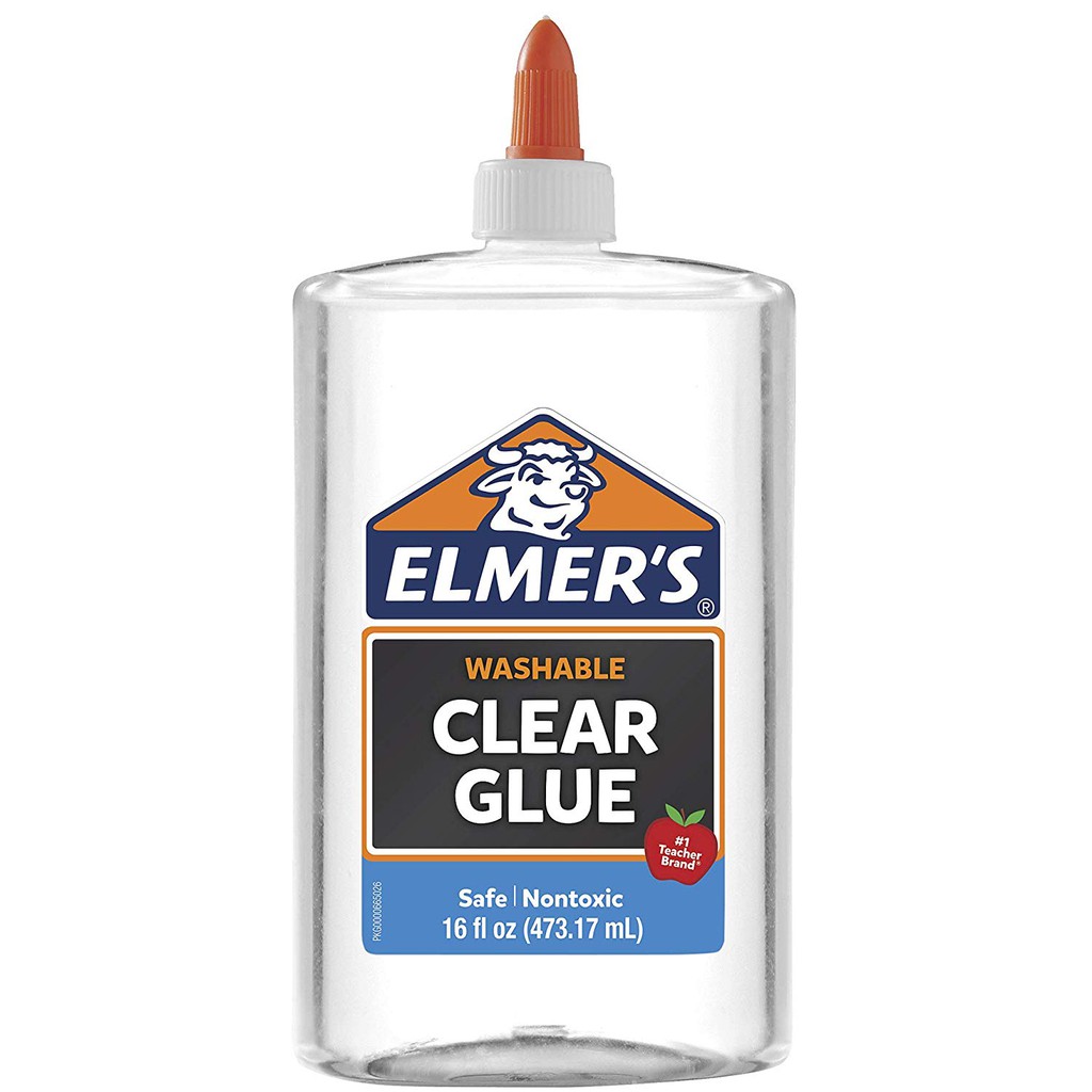 Elmer's Clear Glue 史萊姆/工藝創作透明膠水 473 ml - 2024693 (美國牛頭牌)