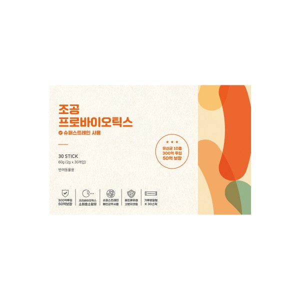【韓國朝貢】寵物益生菌（2g x 30入）