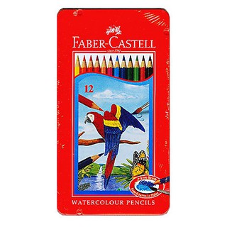 松林 Faber-Castell 輝柏 無毒經典 水性/油性 彩色鉛筆12色 紅盒