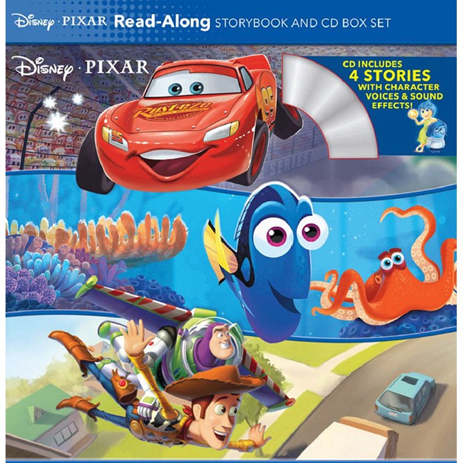 Disney‧Pixar Storybook and CD Box Set 迪士尼皮克斯CD有聲套書