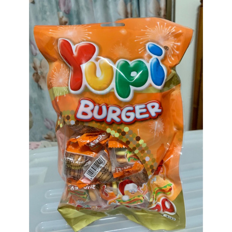 Yupi呦皮漢堡QQ軟糖270g