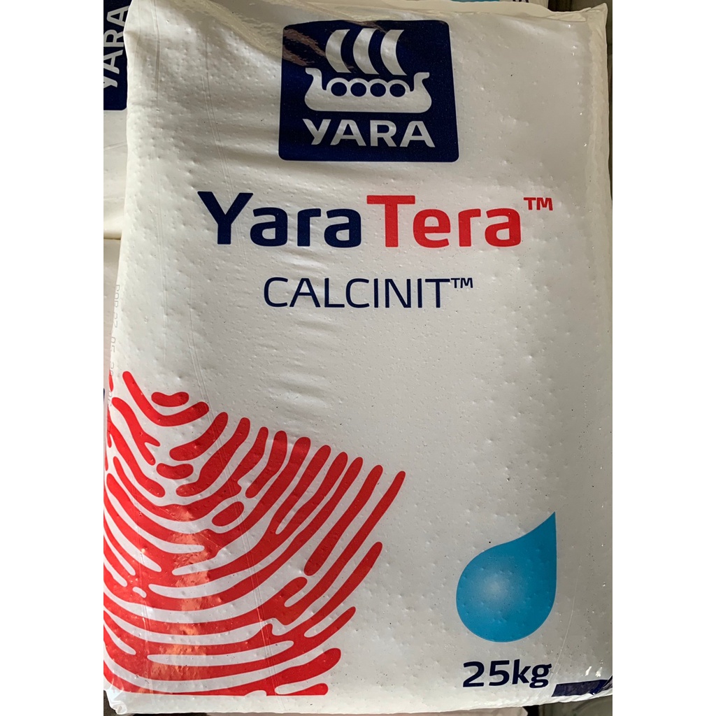 挪威 船牌YARA水溶性硝酸鈣(白珍珠肥)