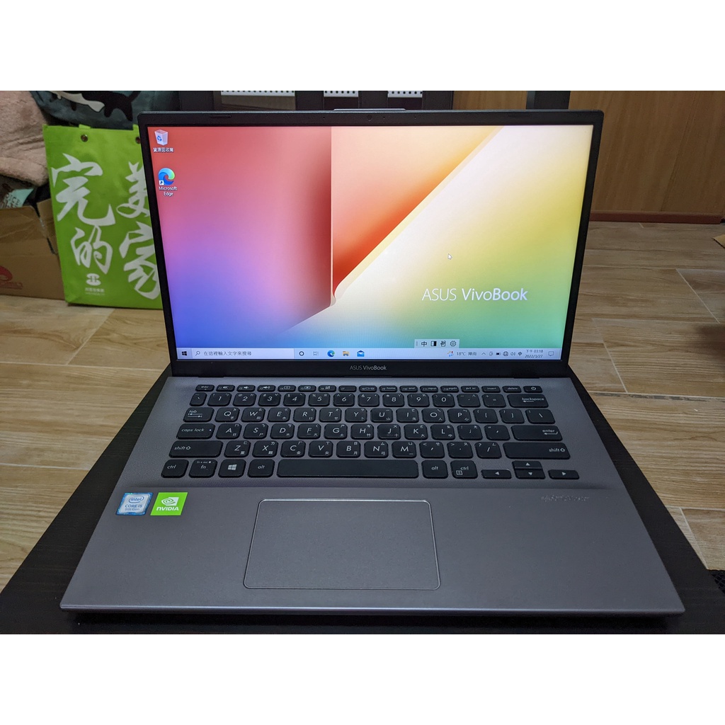 ASUS Vivobook 14 X412F i5-8265U/MX250 雙硬碟 (華碩輕薄筆電S410U