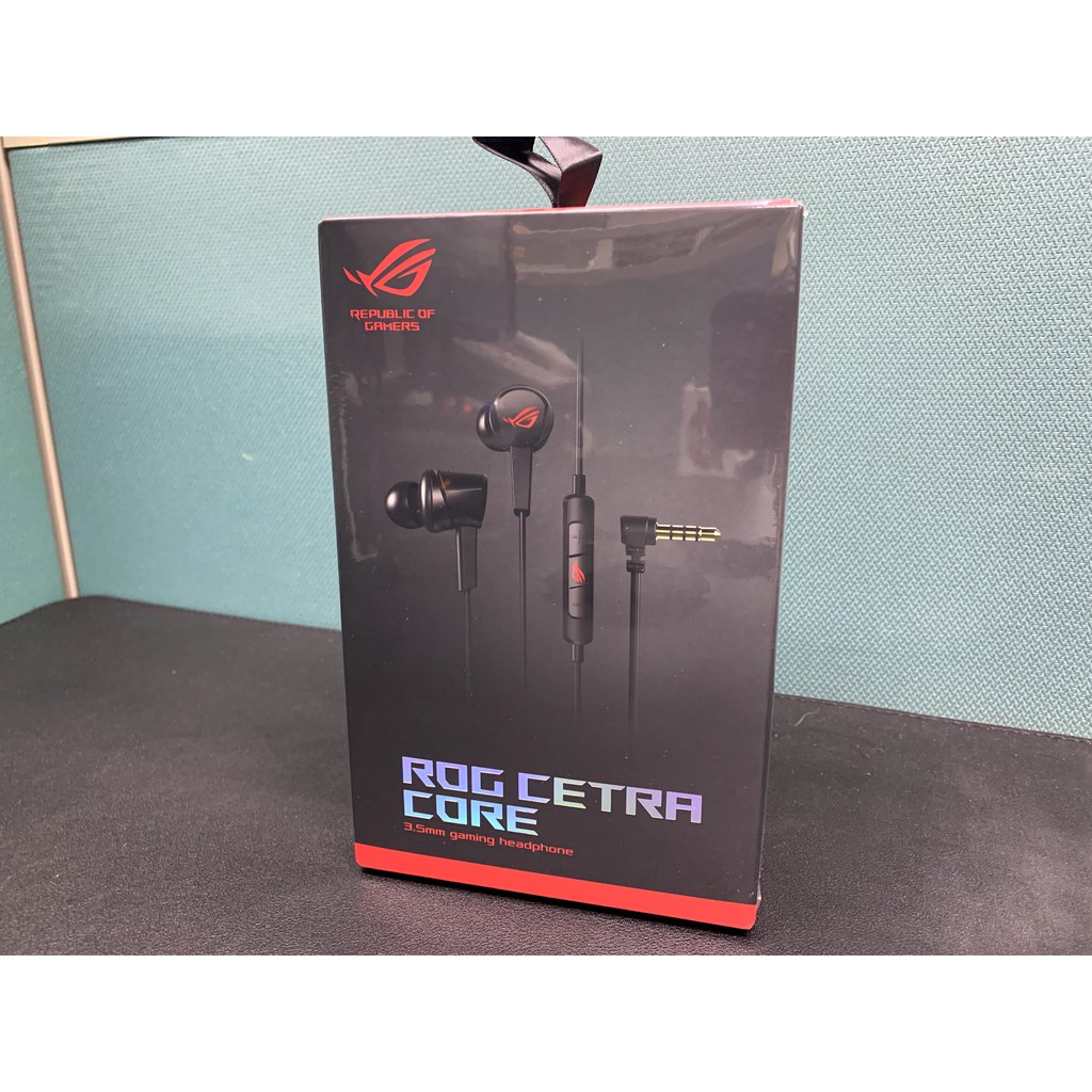 ROG Cetra Core 入耳式電競耳機(嘉義可面交）（全新未拆)