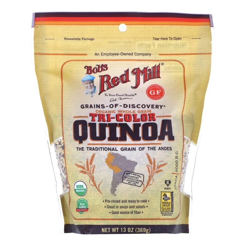 有機三色藜麥Organic tri-color quinoa 369克