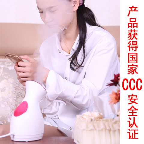 上海紅心正品熱噴果蔬蒸臉器納米噴霧美容儀器 臉部補水儀噴霧器