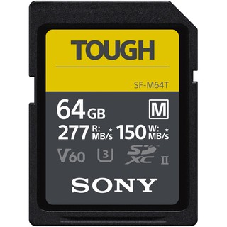 Sony SF-M64T UHS-II 64G SDXC 防水防塵防摔 4K錄影 記憶卡 索尼公司貨 兆華國際