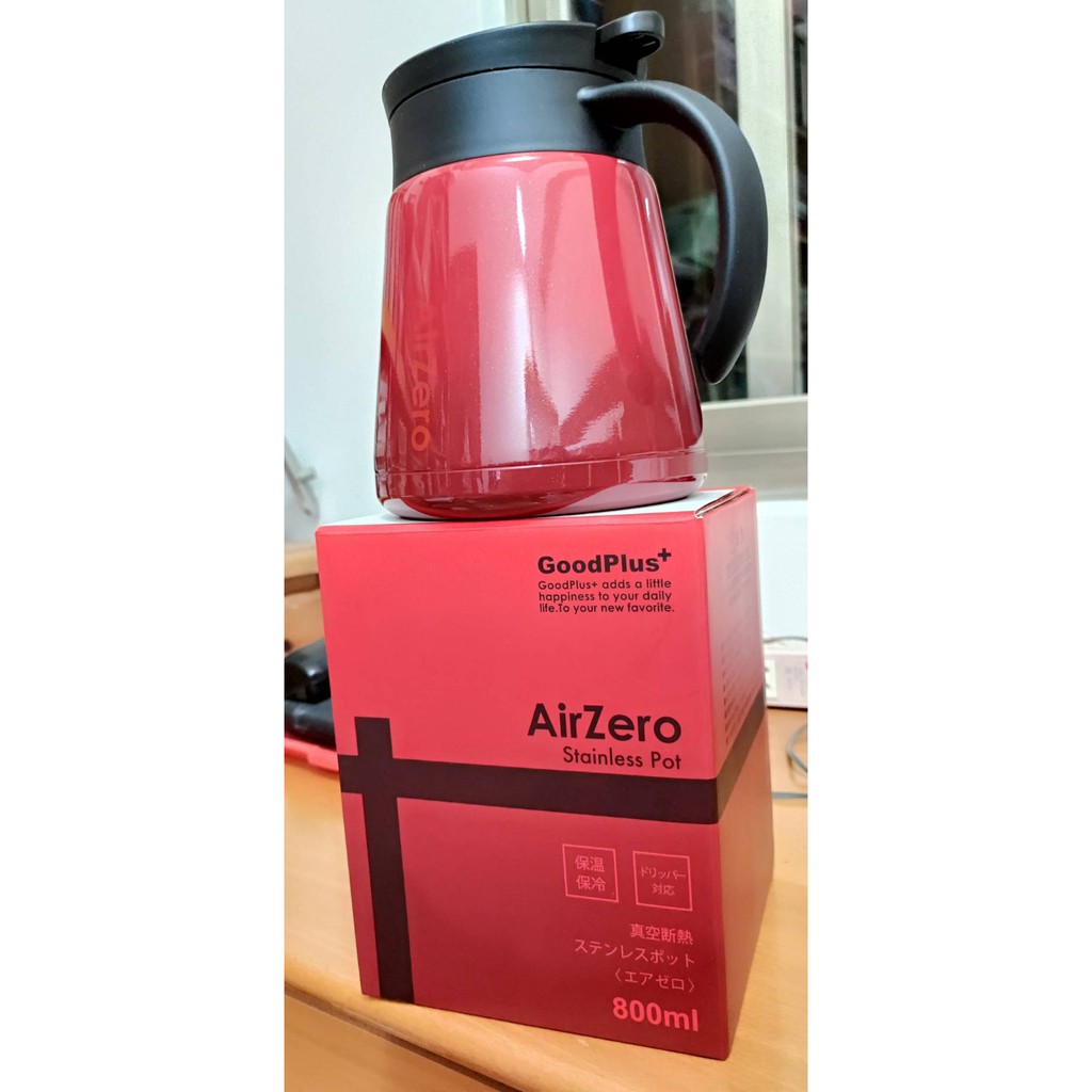 Airzero真空保溫瓶 800ml 不鏽鋼 保溫 保冷 輕量 方便攜帶