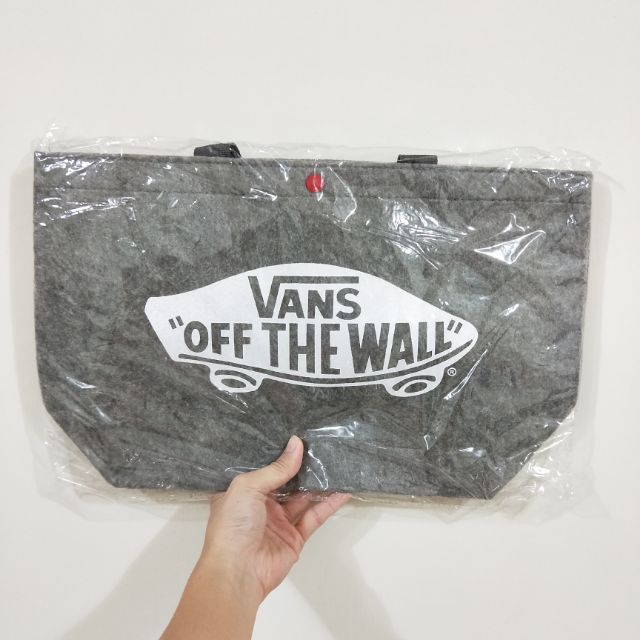 📌全新 VANS 日雜 手提包 單肩包 托特包 旅行包 毛氈材質