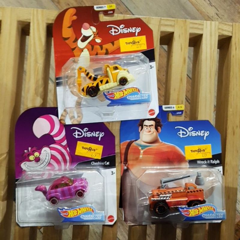 全新 迪士尼 風火輪角色車 1台 Disney 跳跳虎 無敵破壞王
