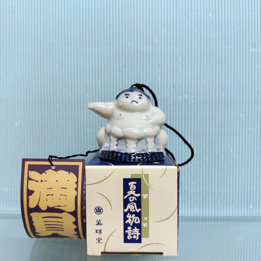 小店 擺件藥師窯夏風物詩相撲力士風鈴高約 6公分材質 瓷未擺飾h9 蝦皮購物