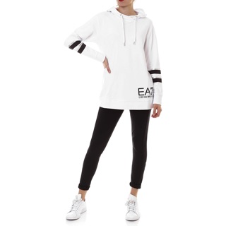 ✴Sparkle歐美精品✴ EA7 Emporio Armani 女款套裝 長版連帽長袖衛衣+品牌運動內搭褲 現貨真品