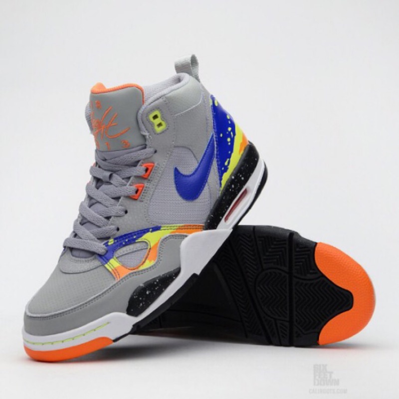 「正」Nike air flight 13 mid 灰色