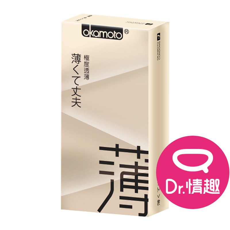 岡本Okamoto City Super Thin 透薄型保險套 10入/盒 Dr.情趣 現貨甭等 超薄型衛生套 避孕套