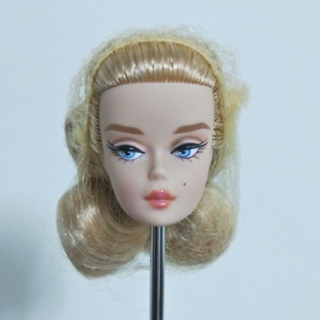 名模 芭比 收藏 珍藏 娃頭 芭比娃娃 silkstone 金標
