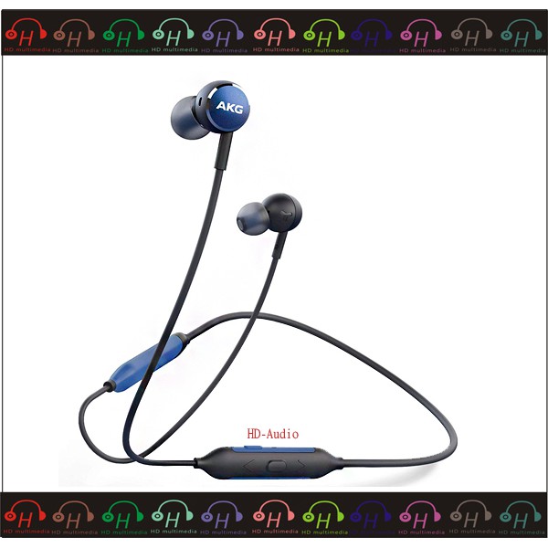 熱銷現貨🔥弘達影音多媒體 AKG Y100  WIRELESS  頸掛式 無線藍牙耳機 頸掛式耳機 藍色 公司貨