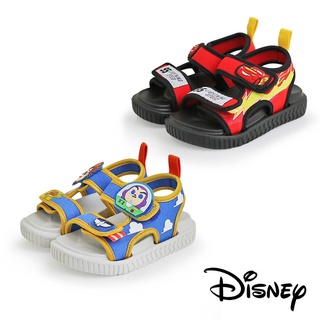 Disney 運動涼鞋 童鞋 15-19cm 魔鬼氈 迪士尼運動涼鞋 兒童 輕量防水 閃電麥坤/玩具總動員 DS0015