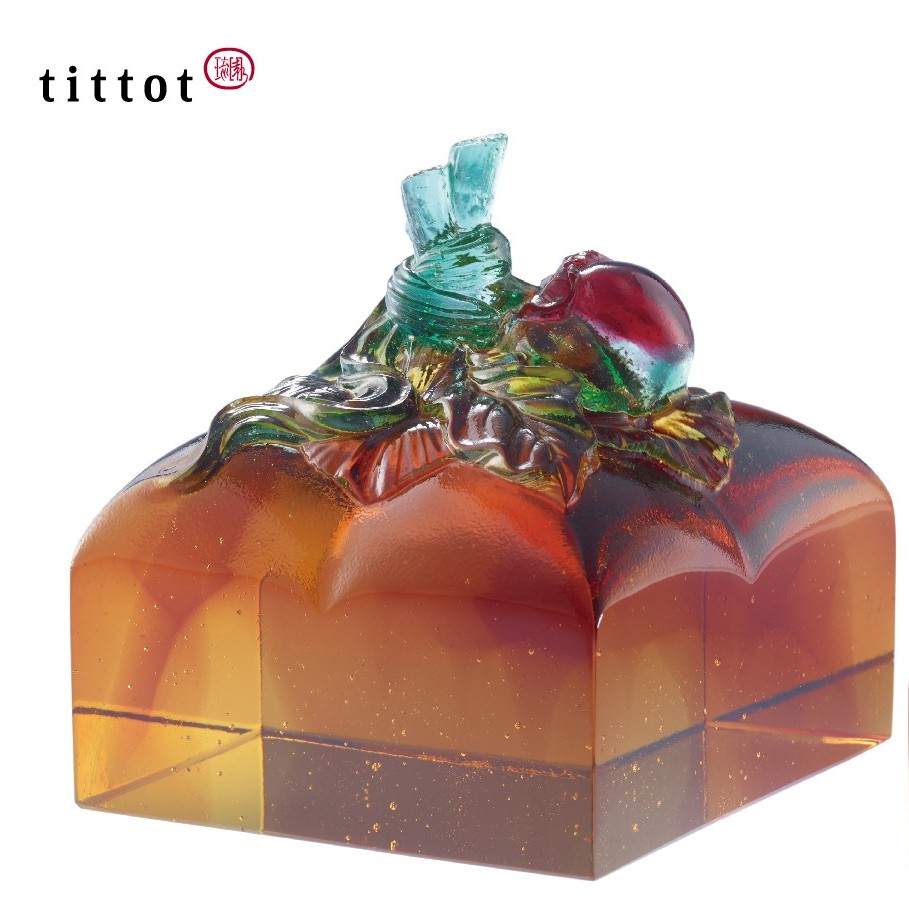 【tittot 琉園丨好柿連連】 琉璃 藝術品 收藏 擺飾