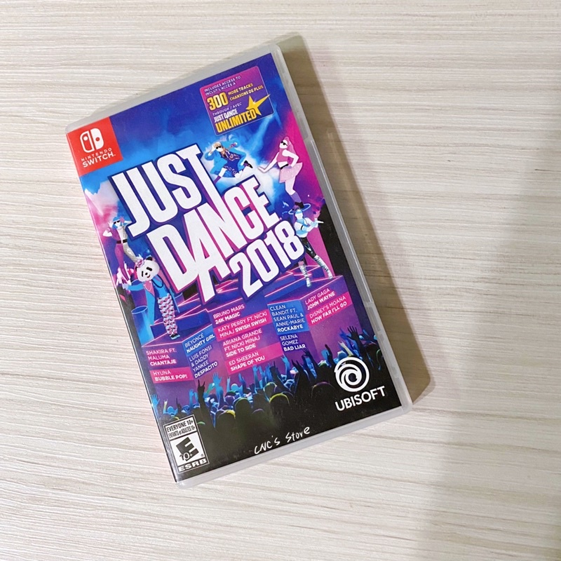 二手 Just Dance 2018 switch 遊戲