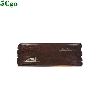 5Cgo黑紫檀木茶盤實木托盤家用茶具套裝簡約竹木茶海整塊原木原創手工彩繪 t618971232232