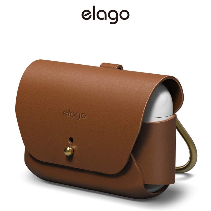 [elago] 皮革 Leather case Airpods Pro &amp; Pro 2 保護殼