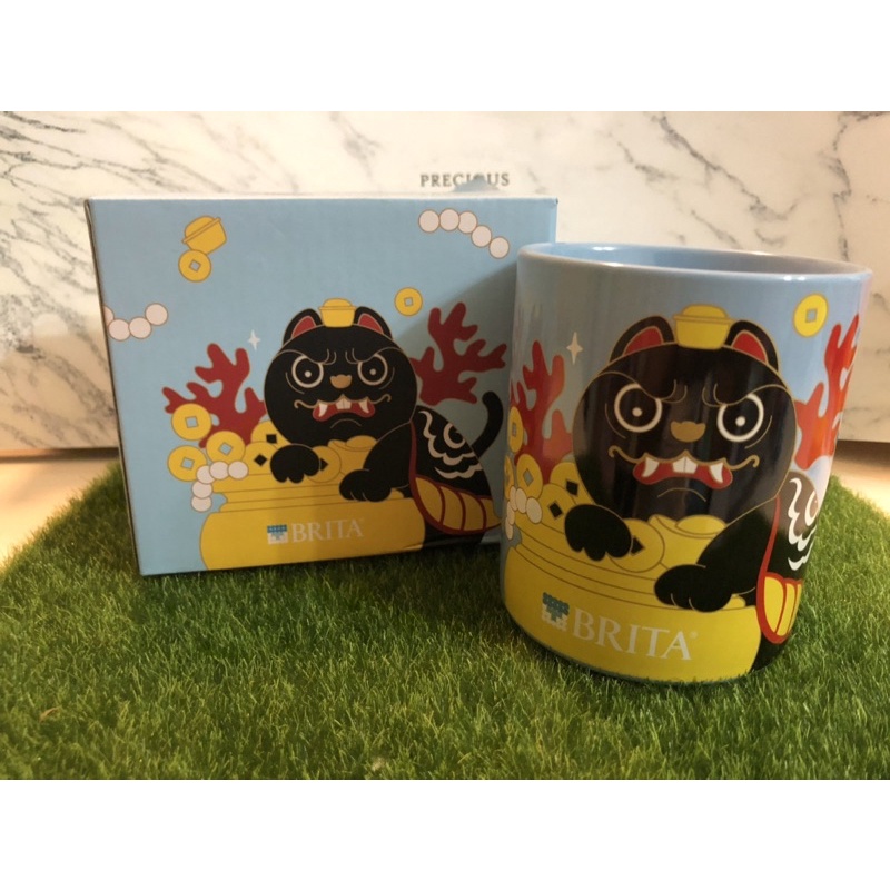 BRITA 北港 武德宮聯名 虎爺 聯名款 水杯 杯子 馬克杯 陶瓷杯 茶杯