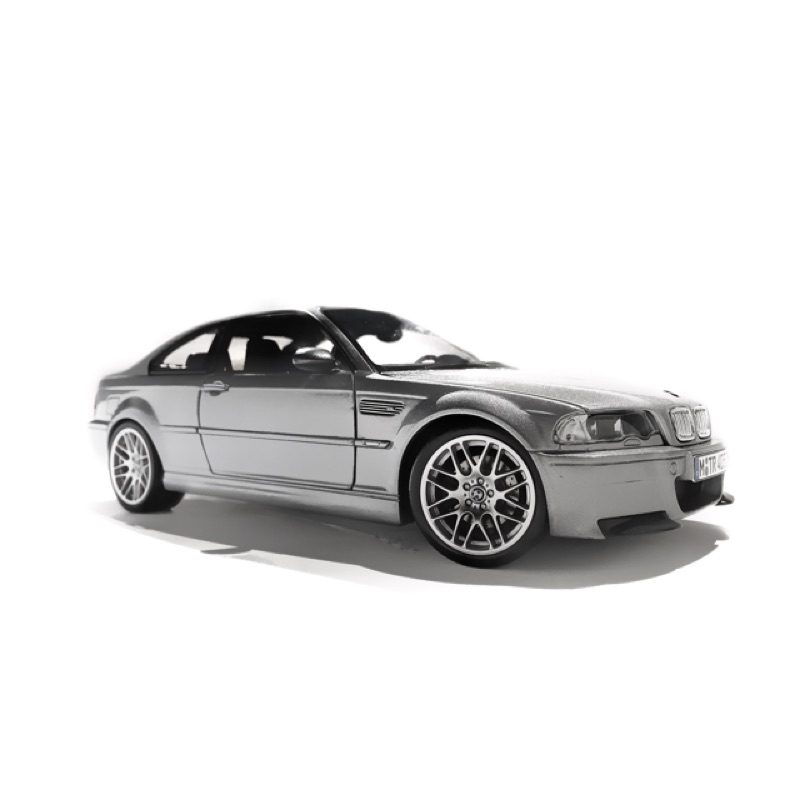 1 18 Autoart E46 M3 Csl 瑕疵 蝦皮購物