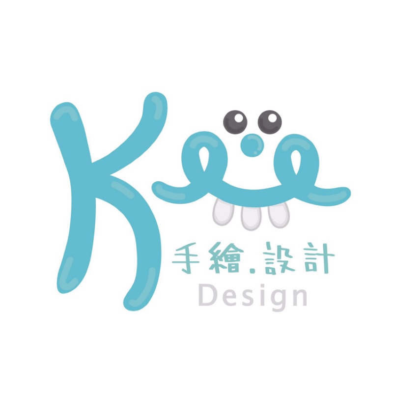 【Kee手繪設計】|LOGO 似顏繪 結婚書約 宣傳單 名片 貼 store logo