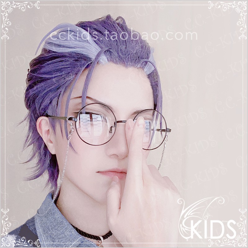 Cckids Drb 催眠麥克風rap 大阪躑躅森盧笙老師cos 假發 蝦皮購物