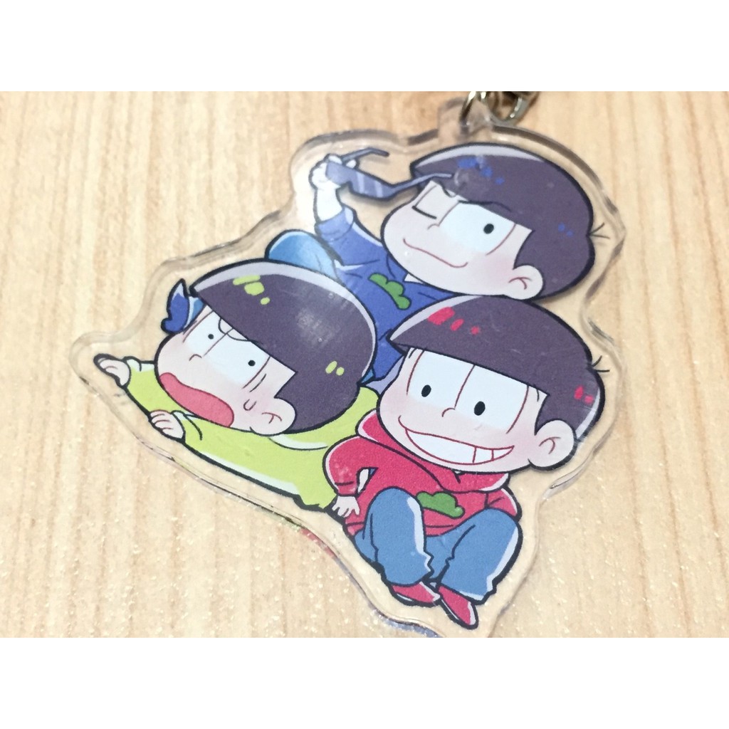 おそ松さん阿松小松先生同人商品 長兄松雙面透明壓克力吊飾長兄松おそ松カラ松チヨロ松大哥卡拉輕松 蝦皮購物