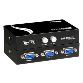 螢幕切換器 VGA切換器 VGA 切換器 2進1出 螢幕分享器 影片轉換器 手動切換 監視器 投影機