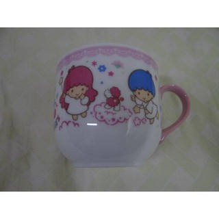 ＜採芳小舖＞Little Twin Stars Sanrio 1994 馬克杯 水杯 Kiki&Lala 小雙星