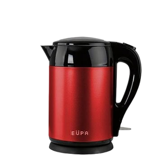 全新 EUPA 1.5L 內膽 SUS 304不鏽鋼 電茶壺 TSK-3169 快煮壺 雙層隔熱防燙