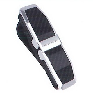 車之嚴選 cars go 汽車用品【EC-160】日本SEIKO 遮陽板夾式 360度迴轉 鍍鉻CARBON碳纖紋眼鏡架