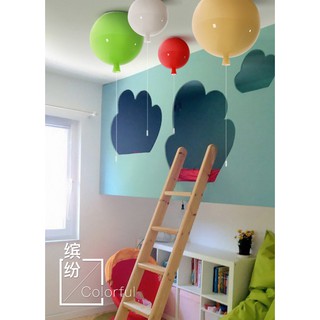 Balloon3 臥室 簡約 現代 陽台過道 創意 兒童房燈 彩色氣球 吸頂燈 氣球吸頂燈 E27 110-220V