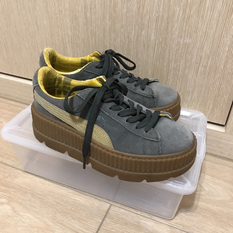 PUMA FENTY Rihanna精品聯名Suede Creeper 二手