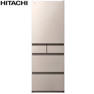 HITACHI 日立 475公升日本原裝變頻五門冰箱 RHS49NJ星燦金(CNX) 大型配送