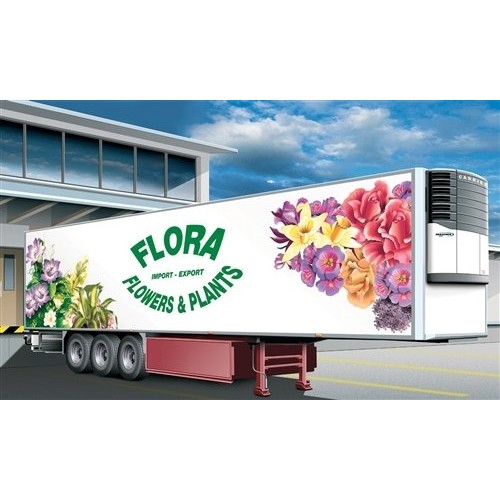 義大利 3813   1/24   ITALERI  REEFER TRAILER冷凍貨櫃車卡車頭 貨櫃 砂石車