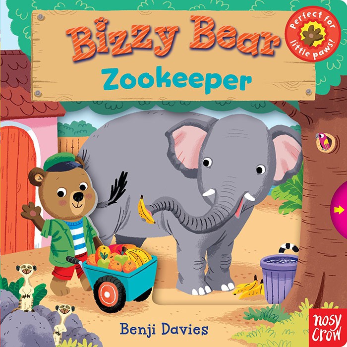 Bizzy Bear Zookeeper 忙碌小熊 動物飼育員 厚頁書 蝦皮購物