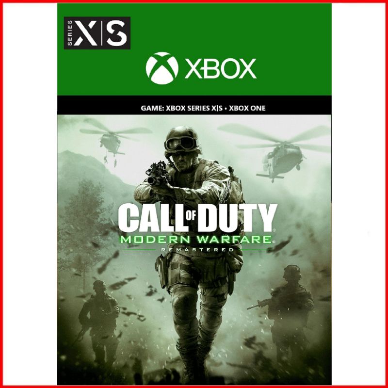 【官方序號】中文 XBOX ONE SERIES S X 決勝時刻4 現代戰爭 重製版 call of duty 4