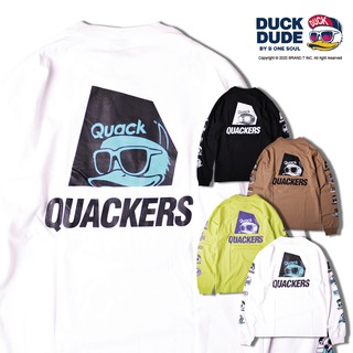 達酷鴨 DUCK DUDE DD PLAYA L/S TEE DJ*鴨子*LOGO*薄長T*4色