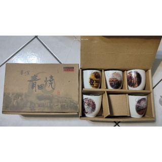 oya小舖-青田燒 杯組-窯的燒/陶杯/瓷杯/水杯/茶杯/多肉 花盆