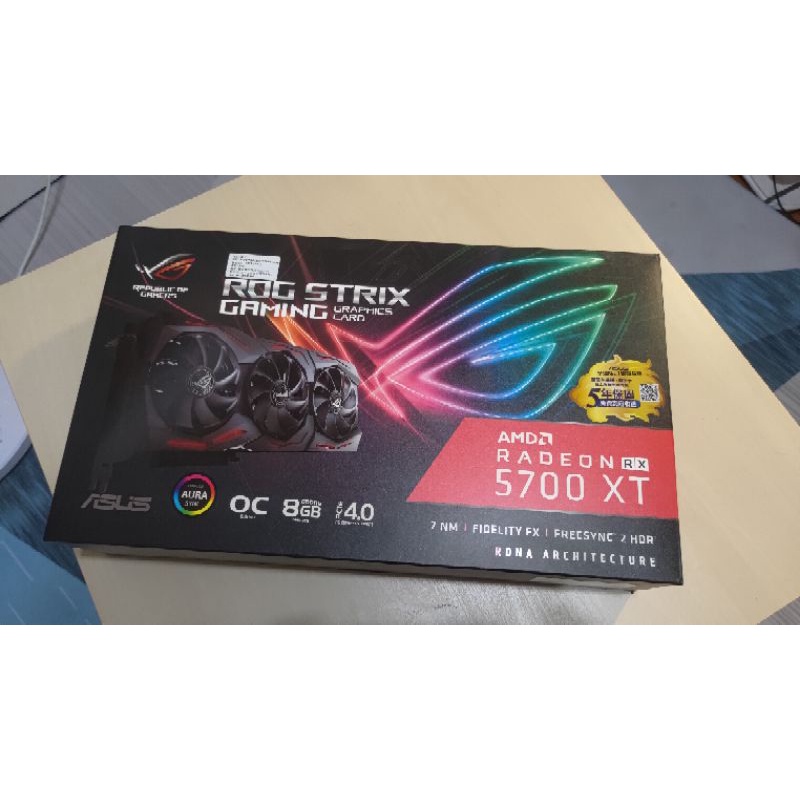 可議保內 Rog strix 5700xt O8G