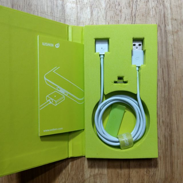 Wsken X-Cable
micro USB 金屬磁性線