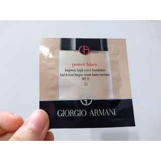 giorgio armani 完美絲絨水慕斯粉底液 3.5