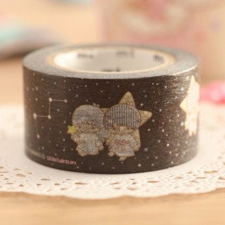 ●安琪書坊【紙膠帶分裝】日本 mt x sanrio - 雙子星 星座（2.5cm / 41cm）2循環★